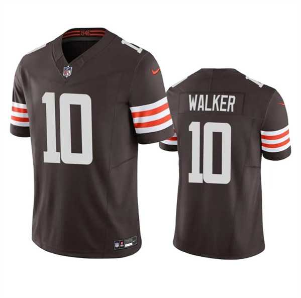 Men & Women & Youth Cleveland Browns #10 P.J. Walker Brown 2023 F.U.S.E. Vapor Untouchable Limited Jersey,We sell and wholesale Men & Women & Youth Cleveland Browns #10 P.J. Walker Brown 2023 F.U.S.E. Vapor Untouchable Limited Jersey on line form chian!